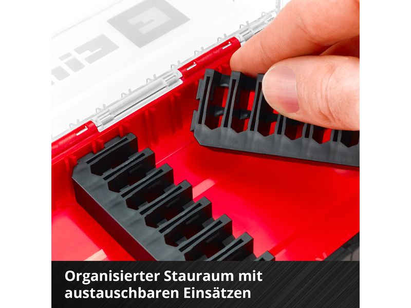 Einhell Bit-Set L-CASE Kassette 40tlg LS Bohrerset und Bitset