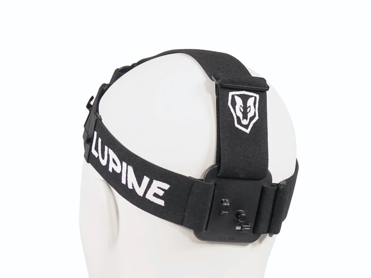Lupine Headband FrontClick Wilma/Betty Black
