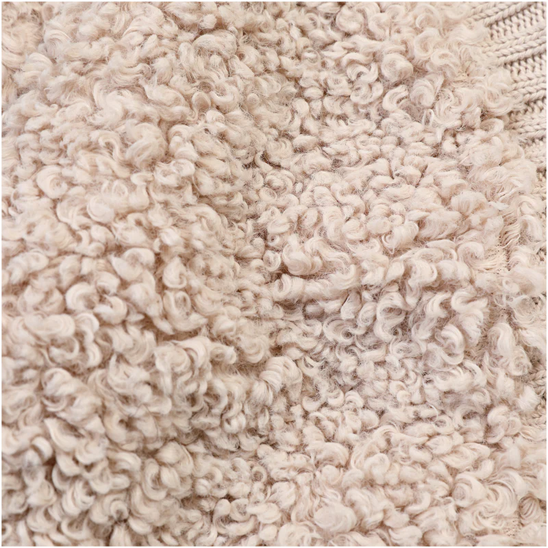 Olaan Cardigan | Soft Taupe Teddy