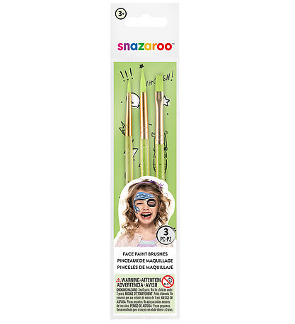 Snazaroo Make-up-Pinsel - 3 st.