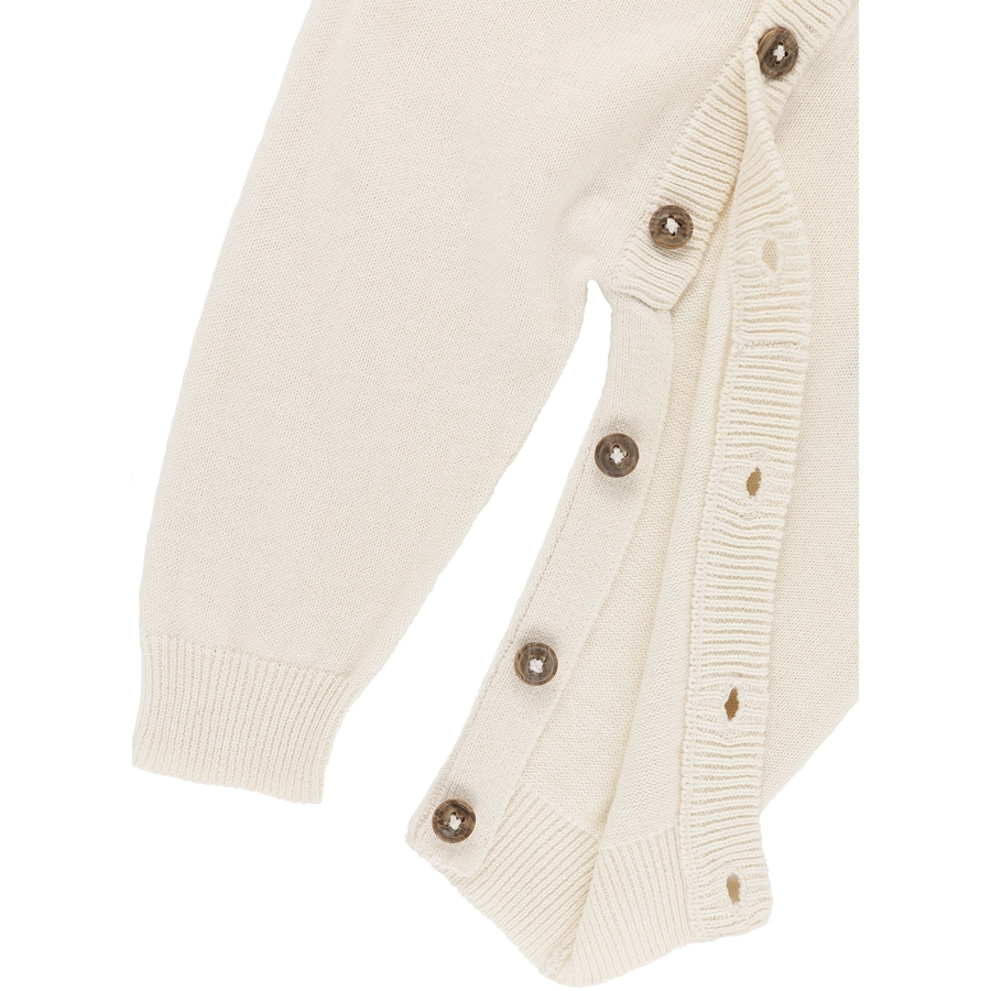 kindsgard Strickoverall strikka Feinstrick creme