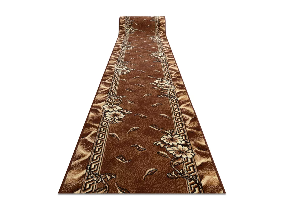 TAPIS DE COULOIR BCF TRIO marron 150x200 cm