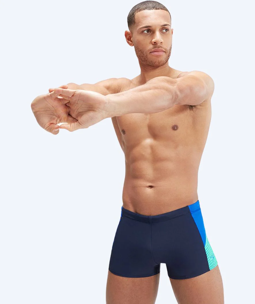 Speedo aquashorts til mænd - Dive - Mørkeblå/grøn