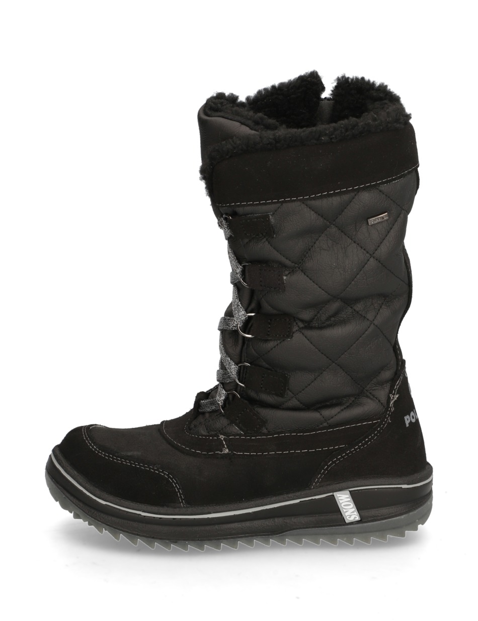Lederkombination Snowboot