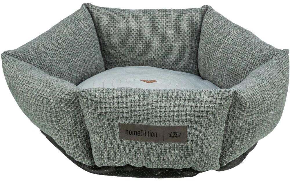 Hunde-Bett Viviana, ø 50 cm, BlaugrauHundeschlafplatz