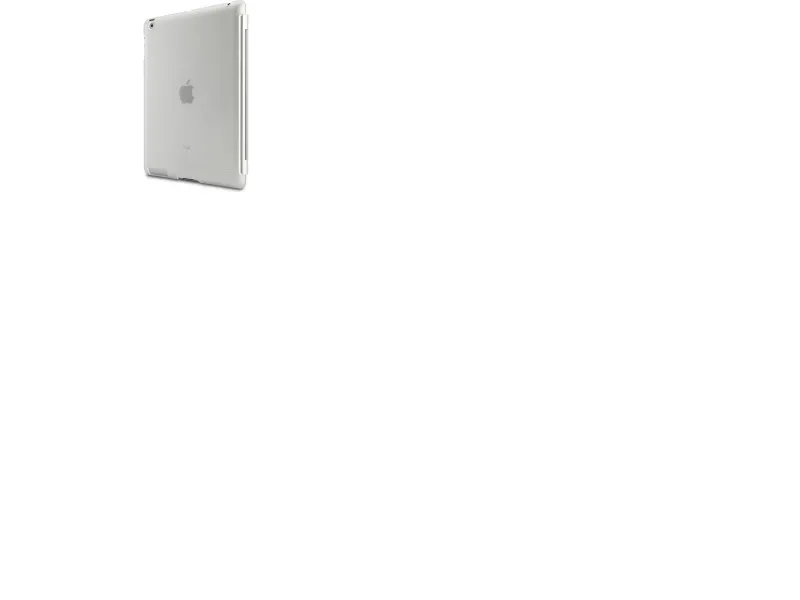 Belkin Snap Shield - Taske til tablet - plastik - klar - for Apple iPad (3. generation) & Ipad 2