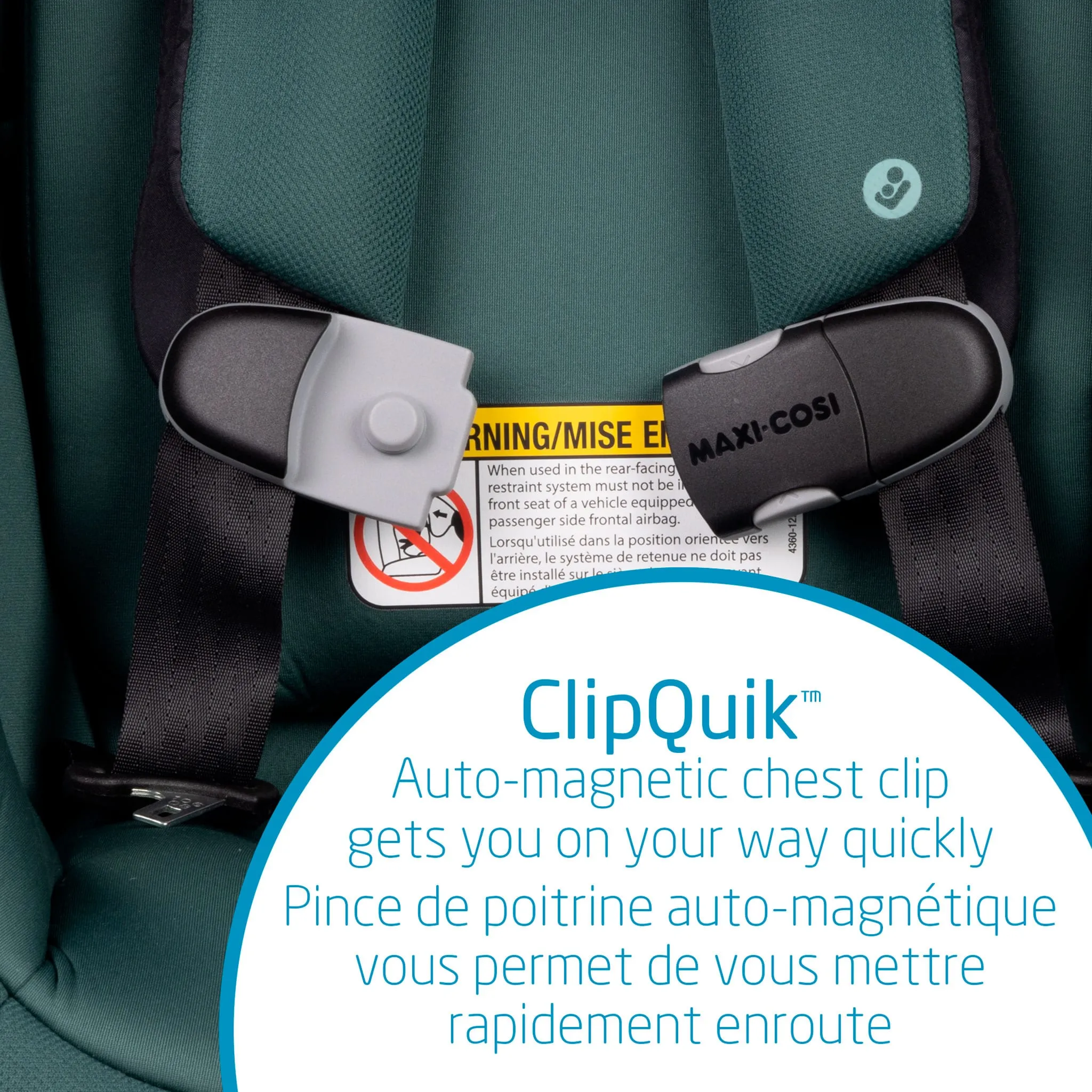 Maxi-cosi Siège d'Auto Pria All-in-one 4-100lb - Essential Vert