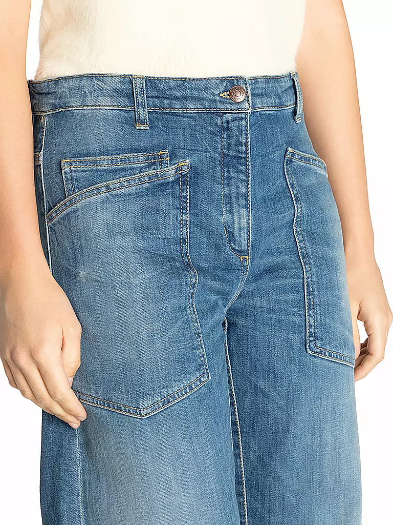 CAMBIO Jeans Balloon Fit OCEAN blau
