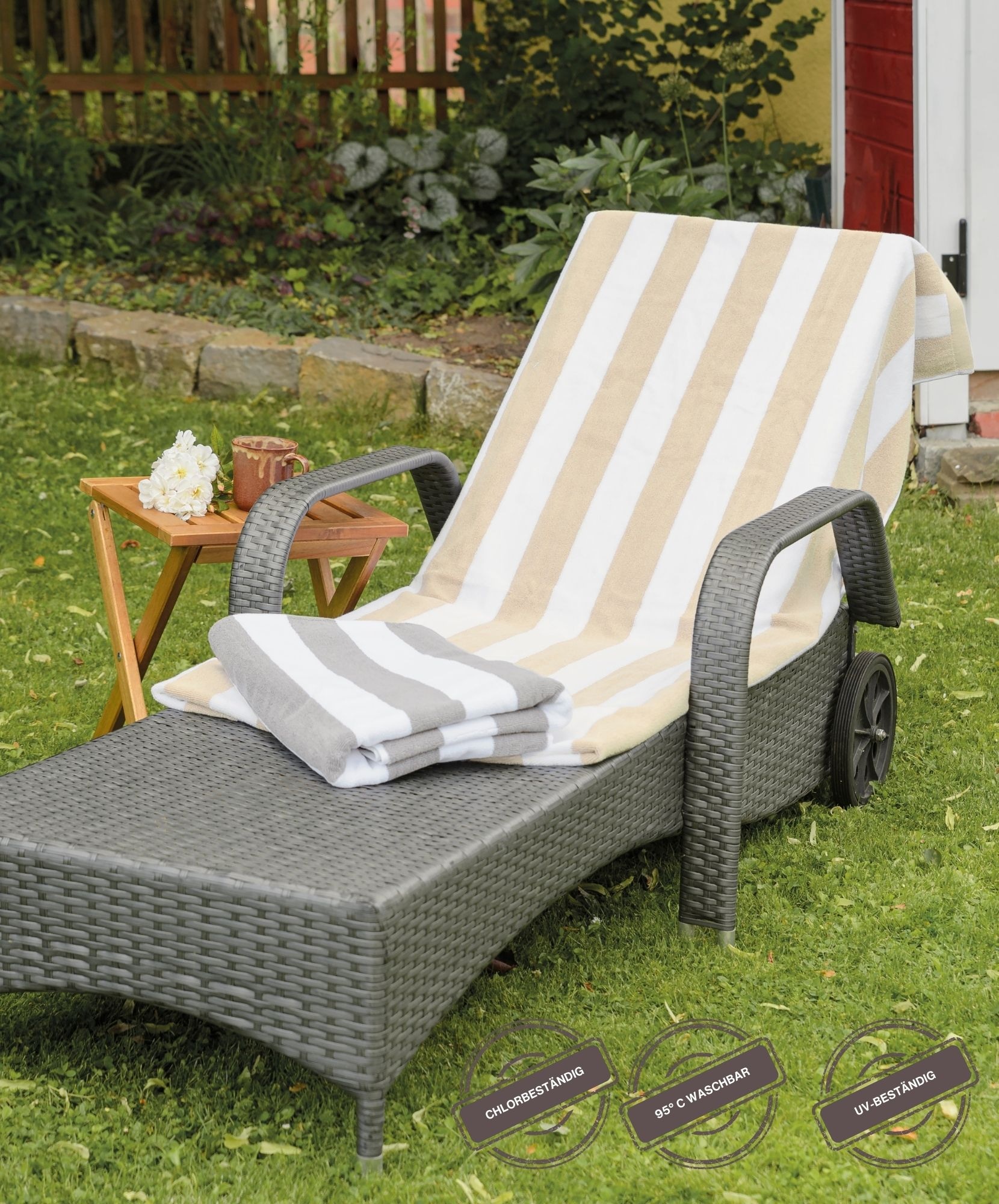 Wewo fashion Saunatuch »9713ST« chlorecht