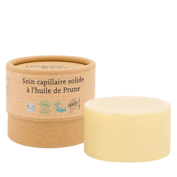 Comme Avant Soin Capillaire Solide à l'Huile de Prune 50g
