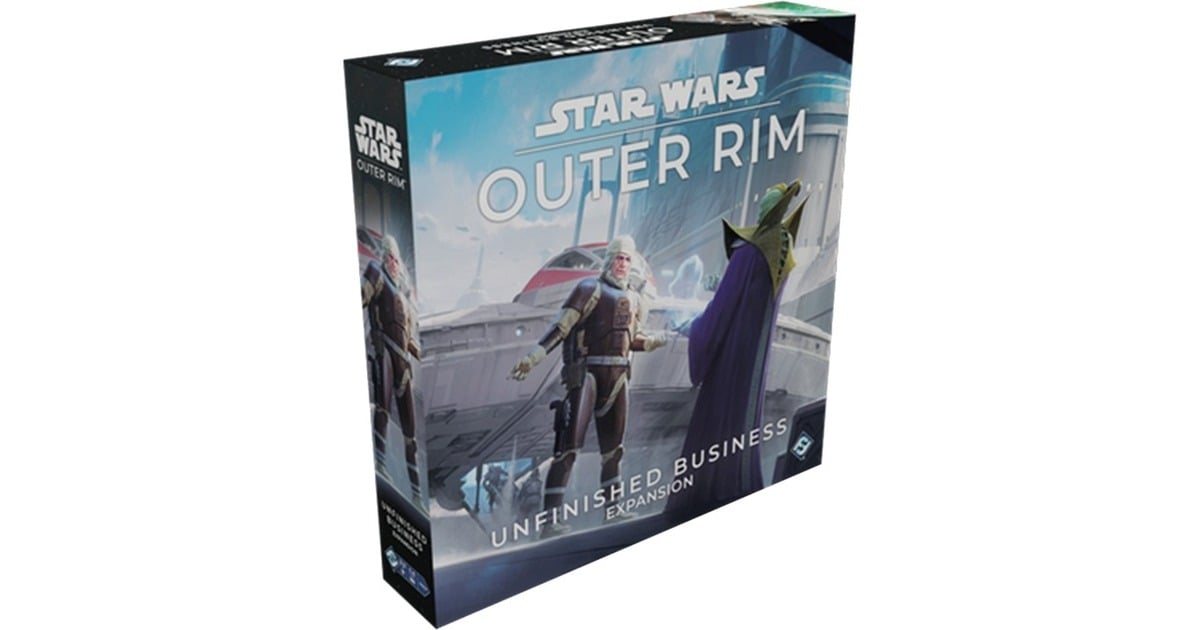 AsmodeeStar Wars: Outer Rim - Unfinished Business Expansion Bordspel  (Engels, Uitbreiding, 1 - 4 spelers, 120 - 180 minuten, Vanaf 13 jaar)