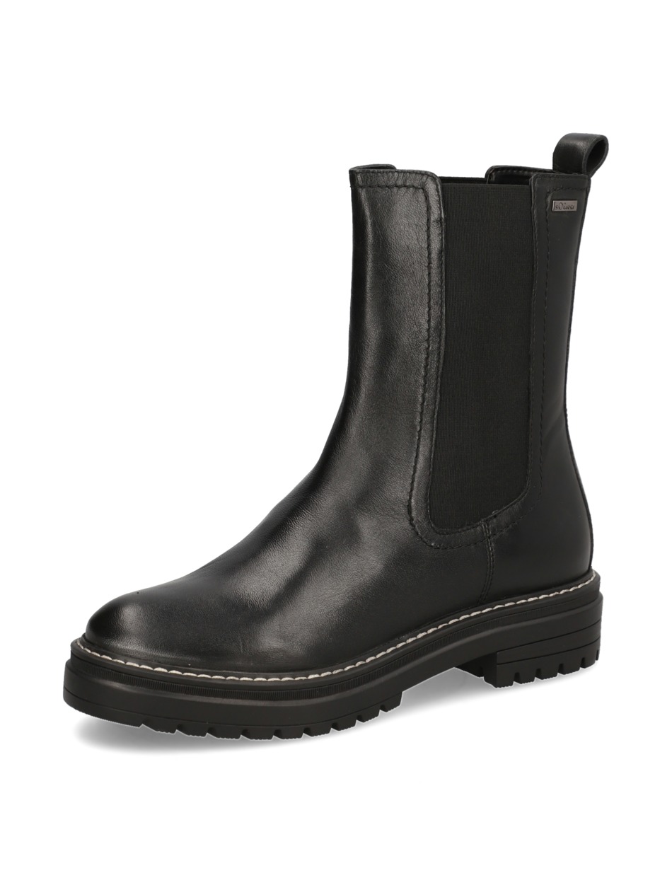 Glattleder Chelsea Boot