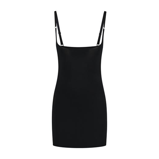 Bye Bra Sculpting Open Bust Underkjole, Black, M
