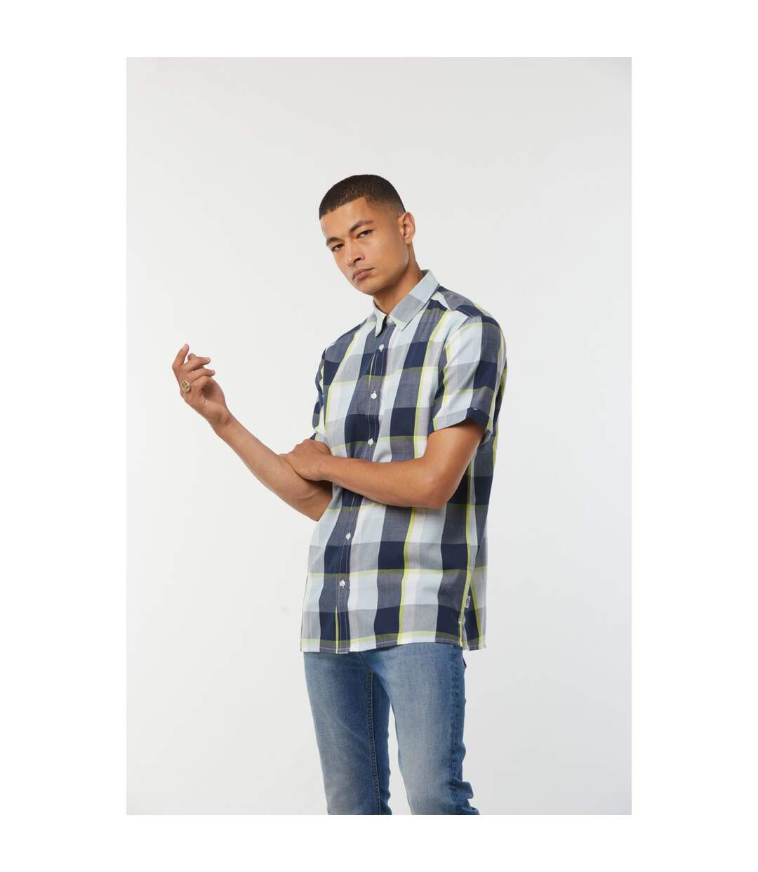 Chemise manches courtes coton relax DOPLIS