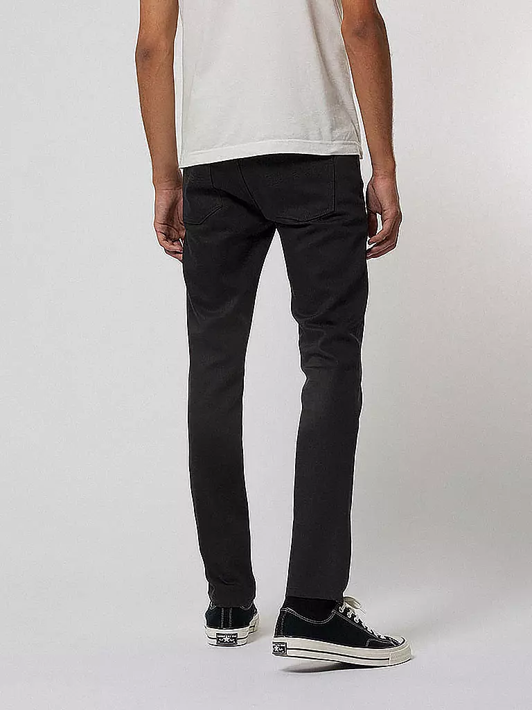 NUDIE JEANS Jeans Slim Fit LEAN DEAN schwarz