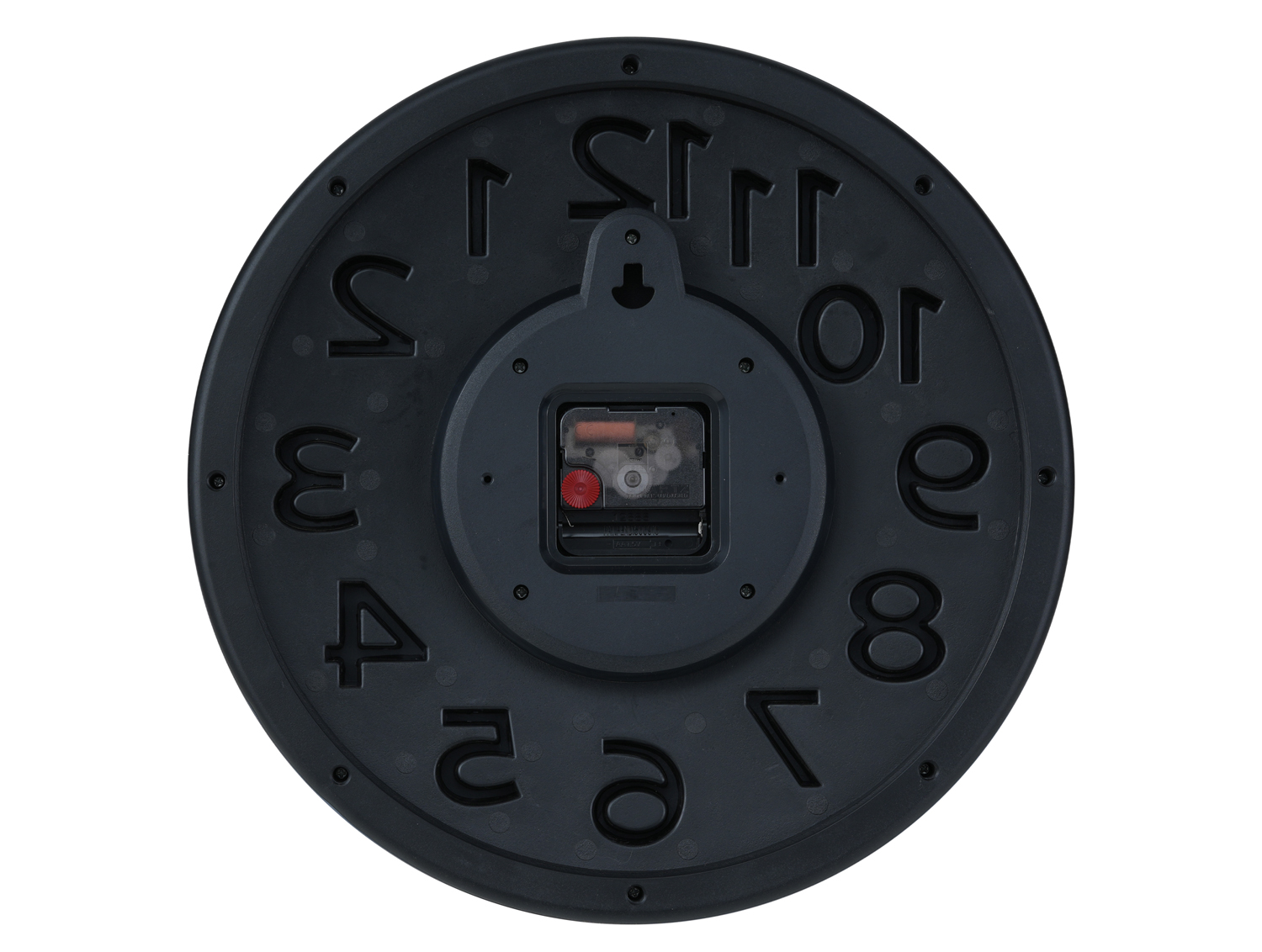 Wandklok Elevated Classic Numbers - Mistig blauw