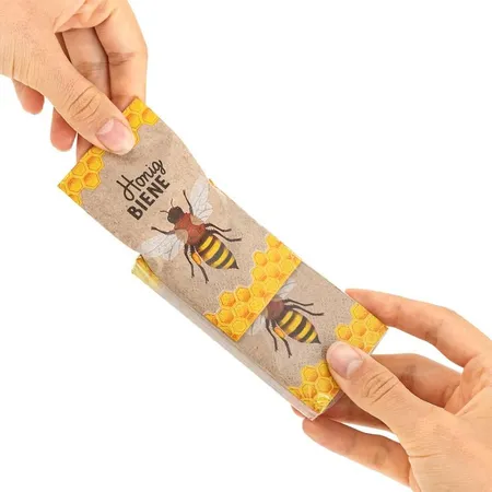 Trendhaus MEINE BIENENFREUNDE Eco-Taschentücher 2-lagig 14er-Set, 2-fach sortiert