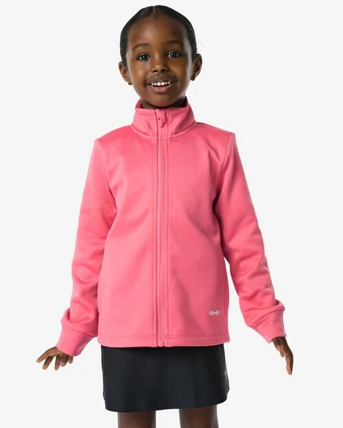 veste de training en polaire pour enfants  rose