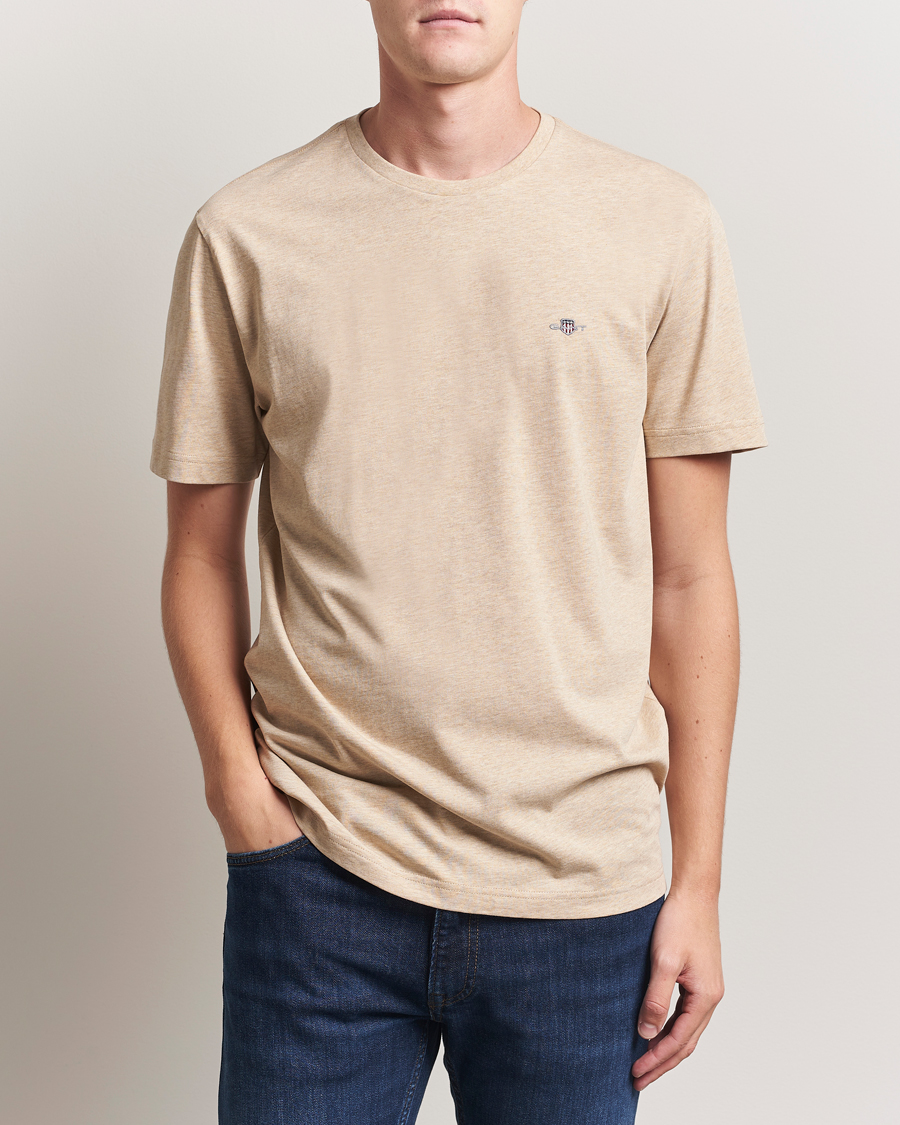 GANT The Original T-Shirt Khaki Melange