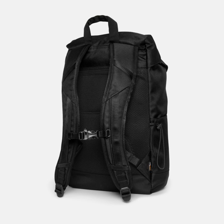 Mochila de caminhada unissex na cor preta.