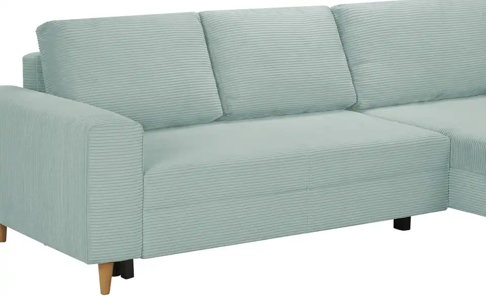 Ecksofa Bern Mintgrün rechts
