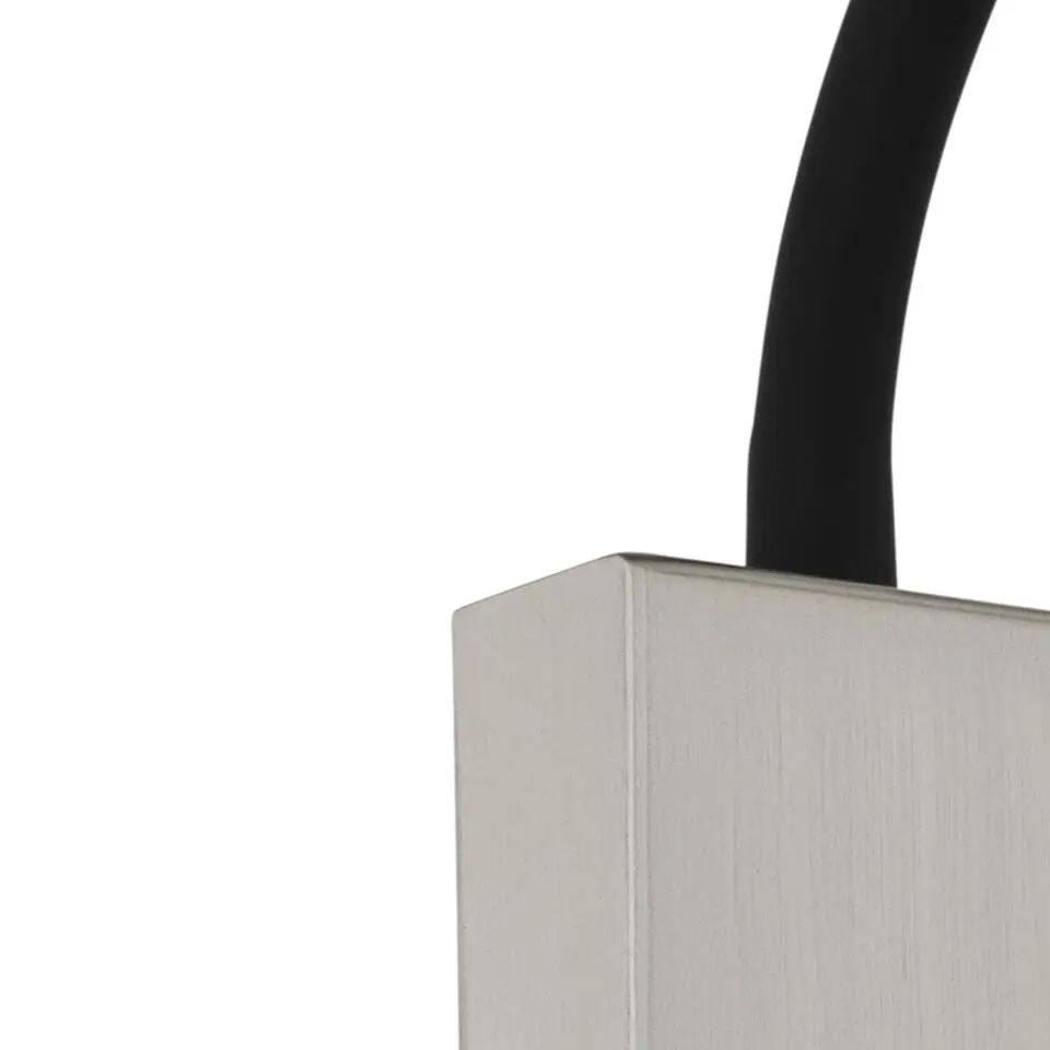 EGLOTazzoliWandlamp-LED-450lm-Nikkel-mat