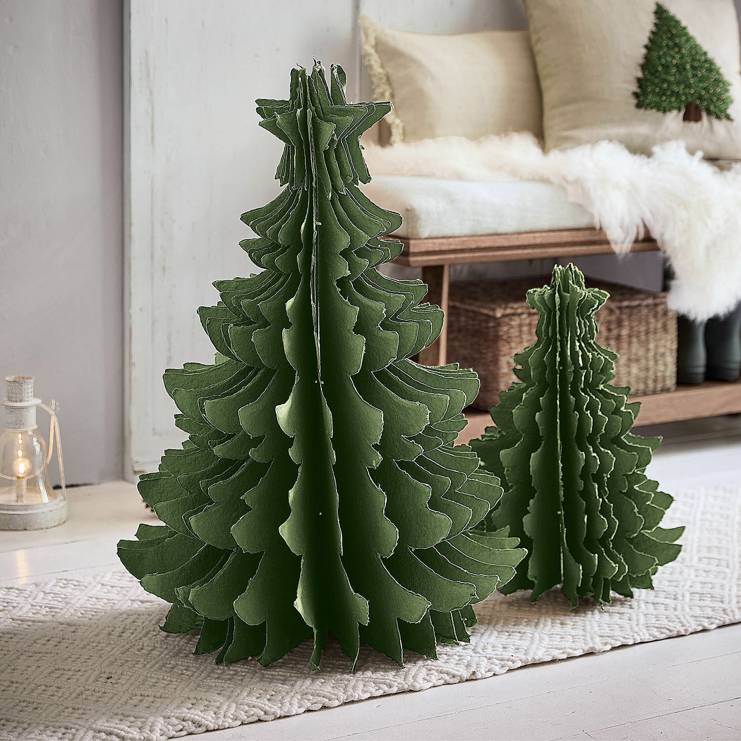 Deko-Baum 2er Set Amuré grün