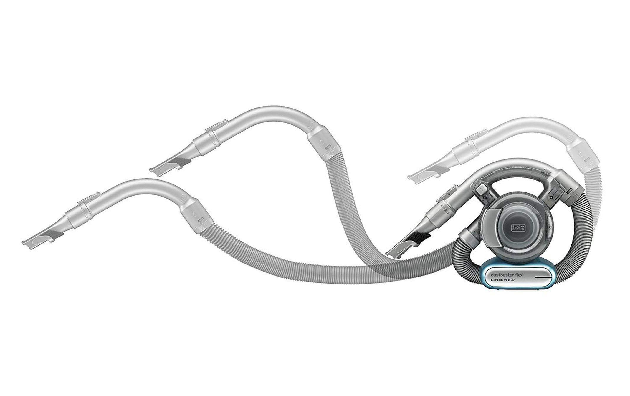Black + Decker Akku-Handstaubsauger »Dustbuster Flexi Silber, Blau«