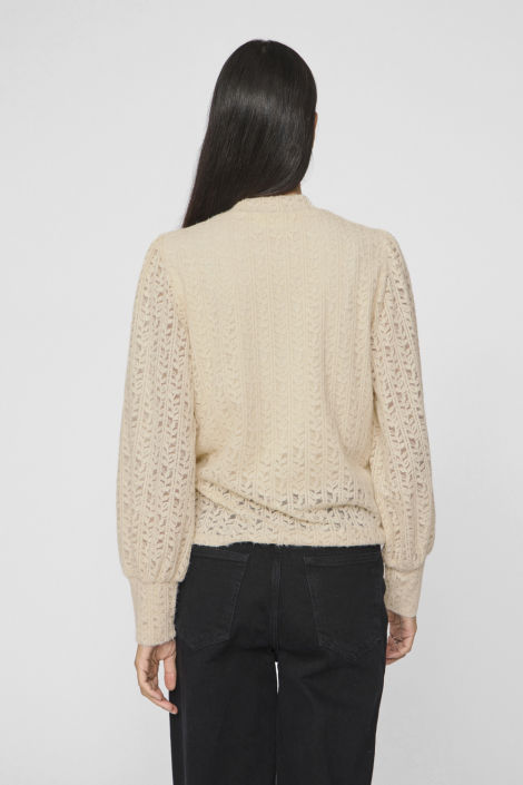 Vila beige dames t-shirt