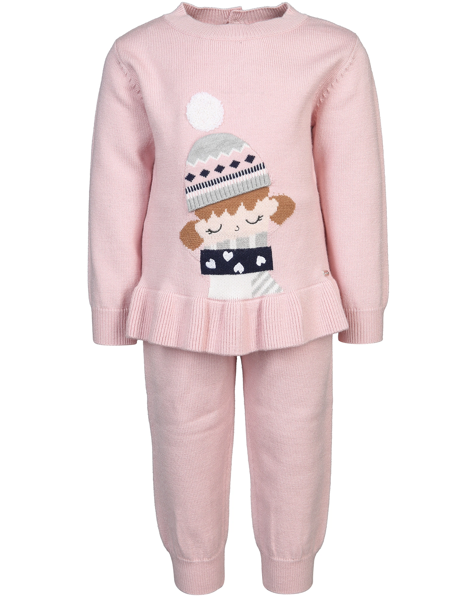 Pullover TRIKOT 2-teilig in rosa