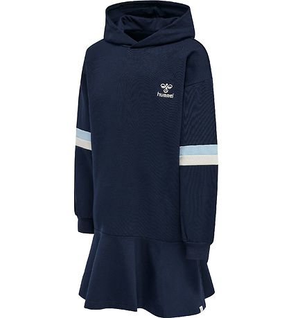Hummel Hoodiekjole - hmlBeverly - Blåck Iris