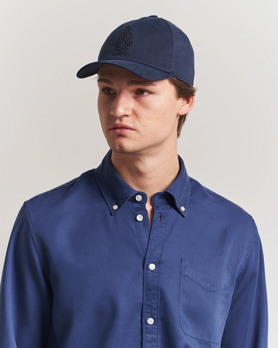 Dondup Logo Baseball Cap Navy