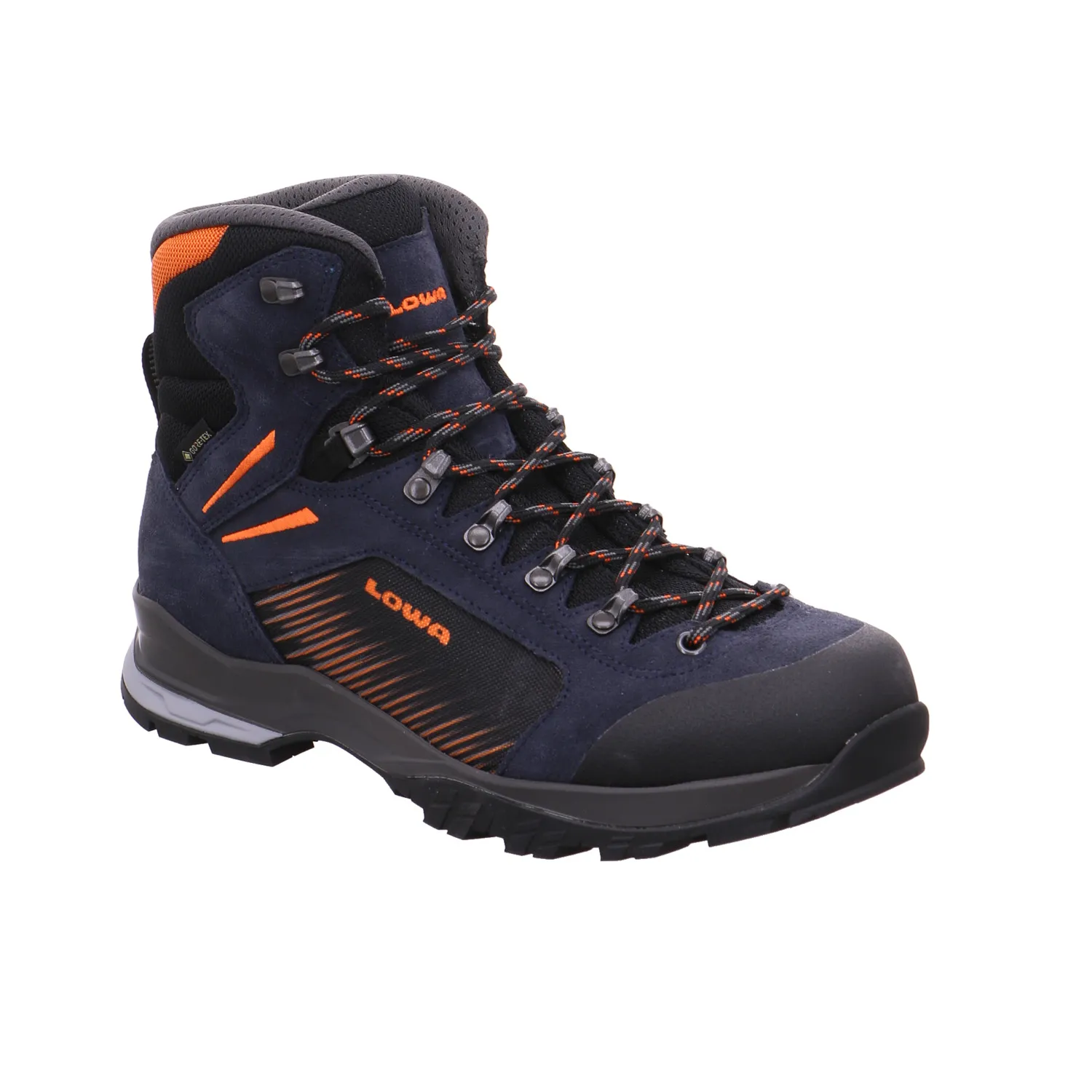 LOWA Walking + Outdoor Dunkelblau Leder