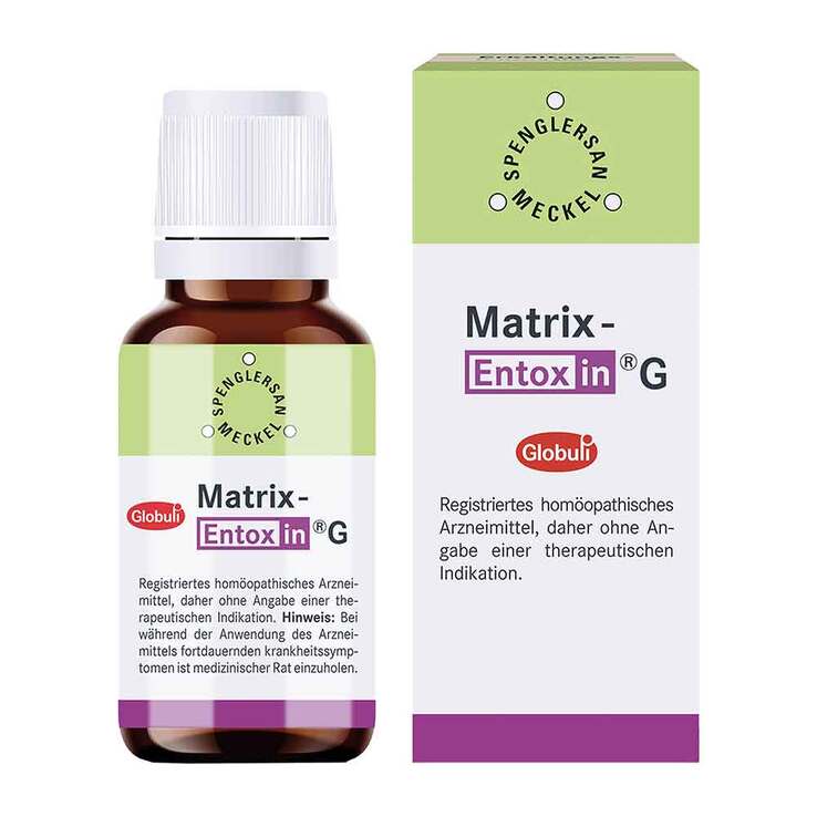 Matrix Entoxin G Globuli, 10 g