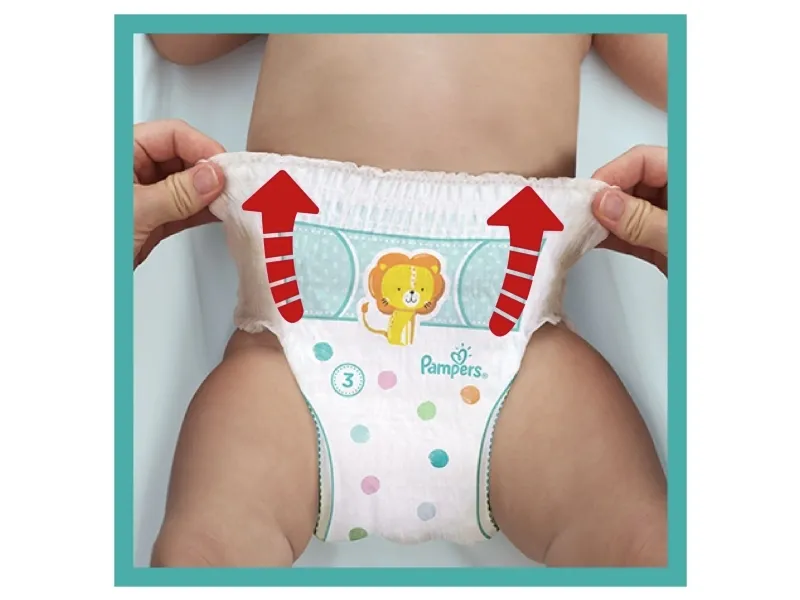 Pampers Sensitive 8006540068632, Vådservietter til baby, Dermatologisk testet, Allergivenlig, Neutral pH, Parfumefri