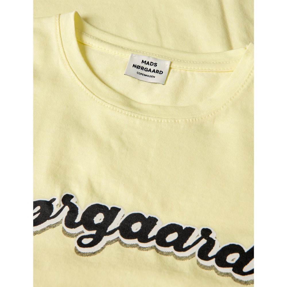 Køb Mads Nørgaard Tender Yellow Single Økologisk Tuvina Tee