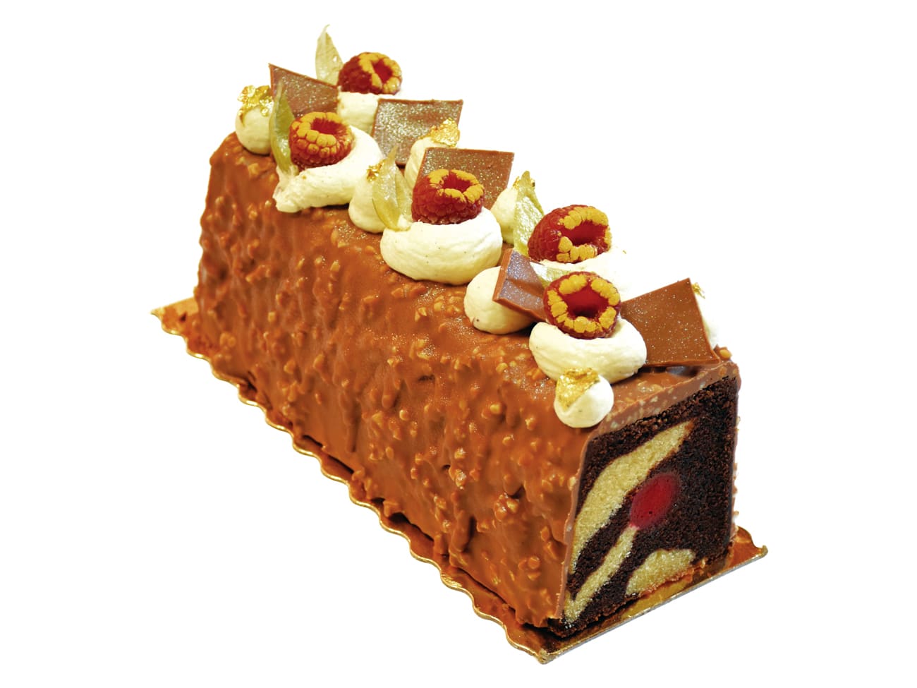 Moule à cake inox - avec insert tube - 35 x 8 x 8 cm - Mallard Ferrière