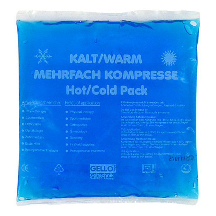 Kalt-Warm Mehrfachkompresse 13x14 cm lose, 1 St