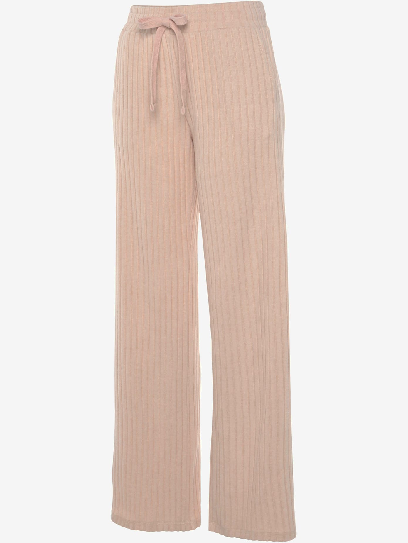 Pantalon d'intérieur pantalon côtelé avec jambes larges