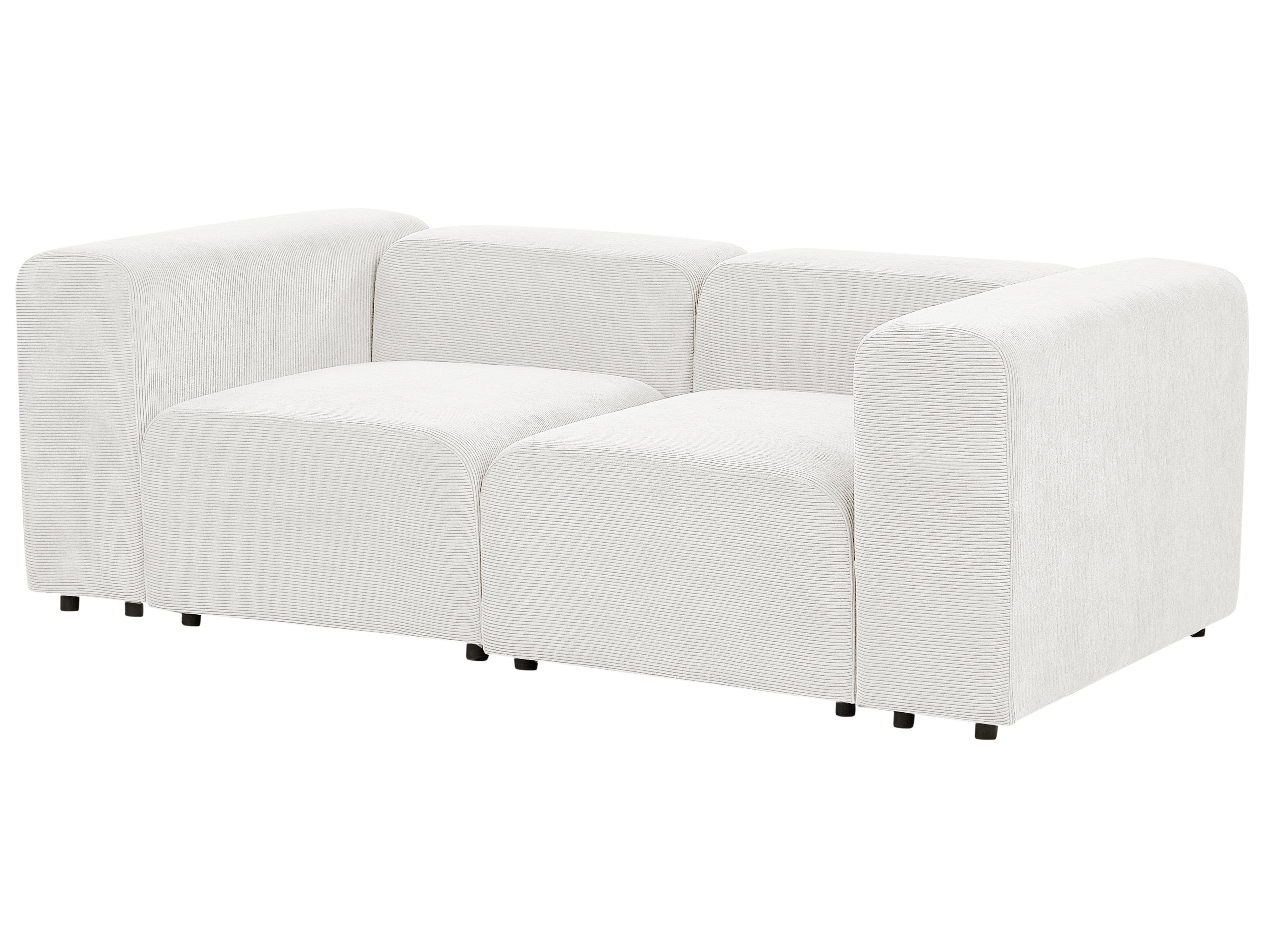 Modulaire bank 2-zits FALSTERBO Corduroy Gebroken wit