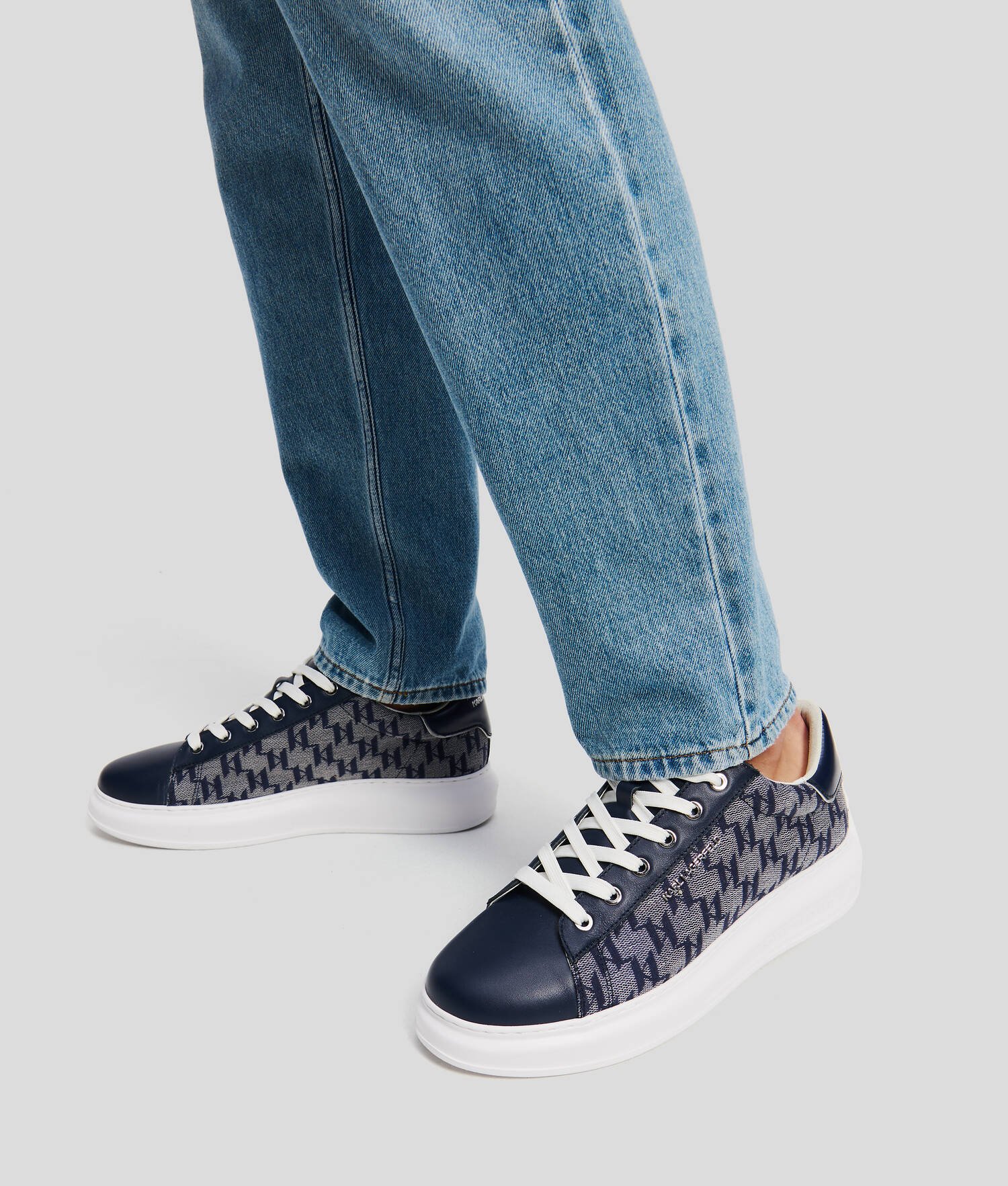 BASKETS KAPRI JACQUARD - Marine