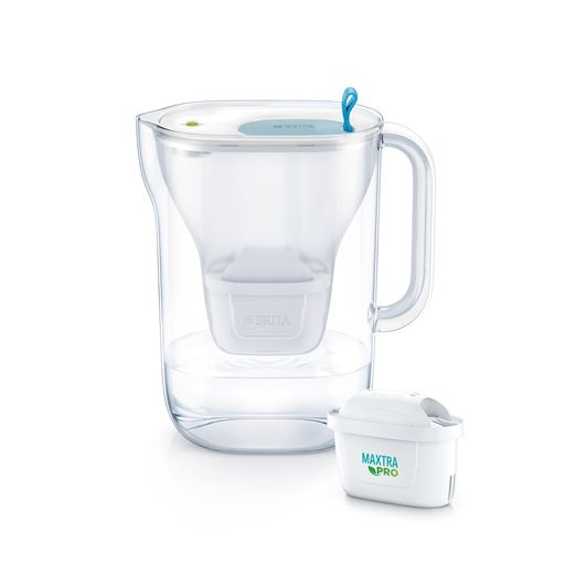 Brita Maxpro Vandfilterkande, Klar/Blå, 1,4 L