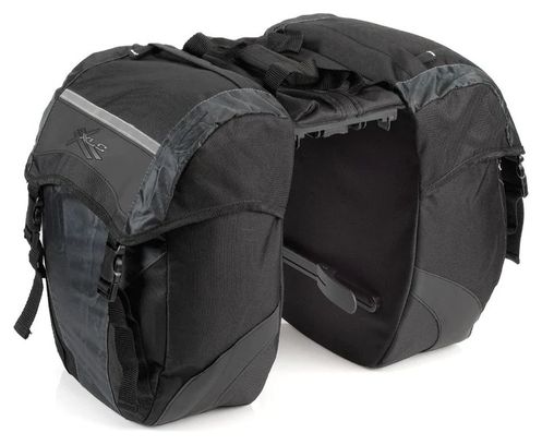 Paire de Sacoches pour Porte-Bagages XLC BA-S63 Fixation Carrymore Noir 30 L