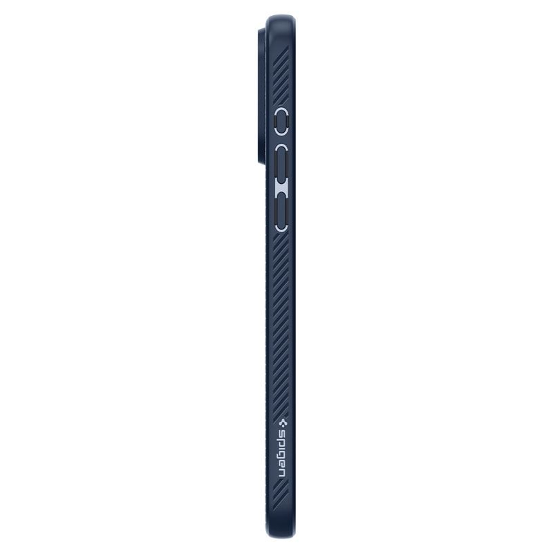 iPhone 15 Liquid Air Case Gummi Hülle (ACS06791) - Navy (Matt)