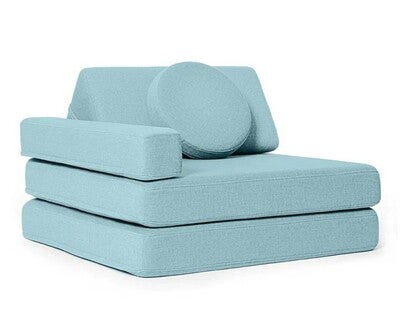 Shappy Play Byggbar Lenestol 80x80 cm, Sky Blue