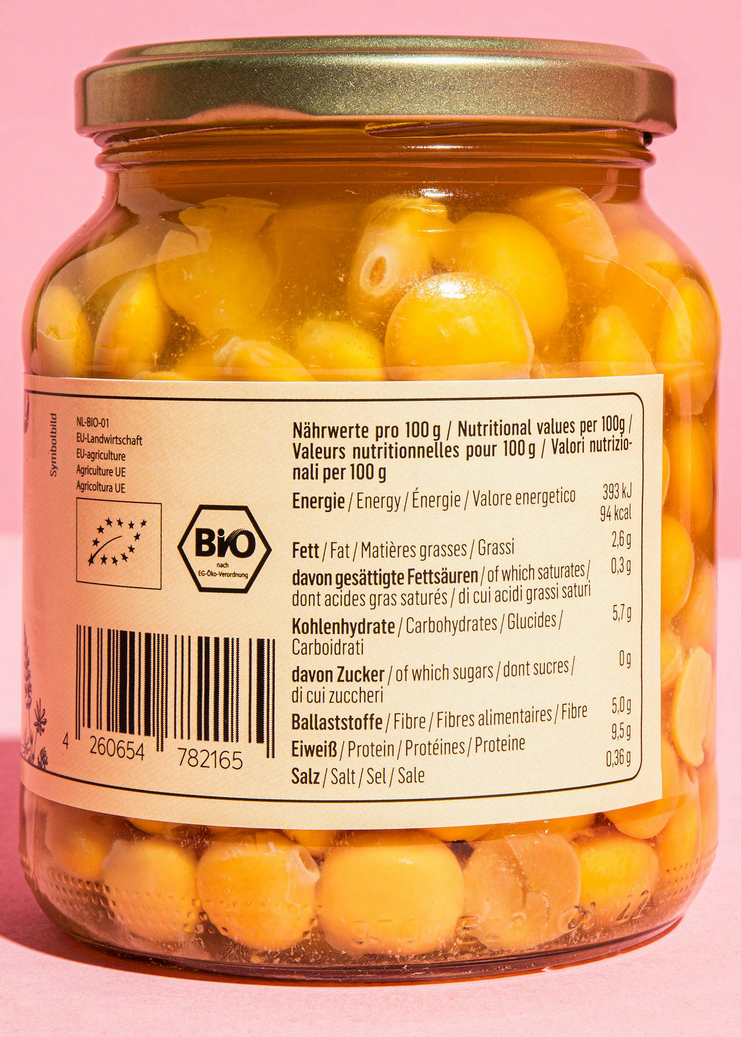 Bio Lupinen in Salzwasser 190 g