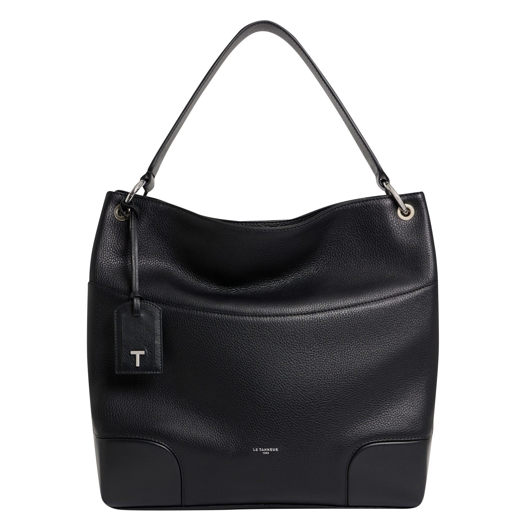 ROMY - Sac à main en cuir| Noir