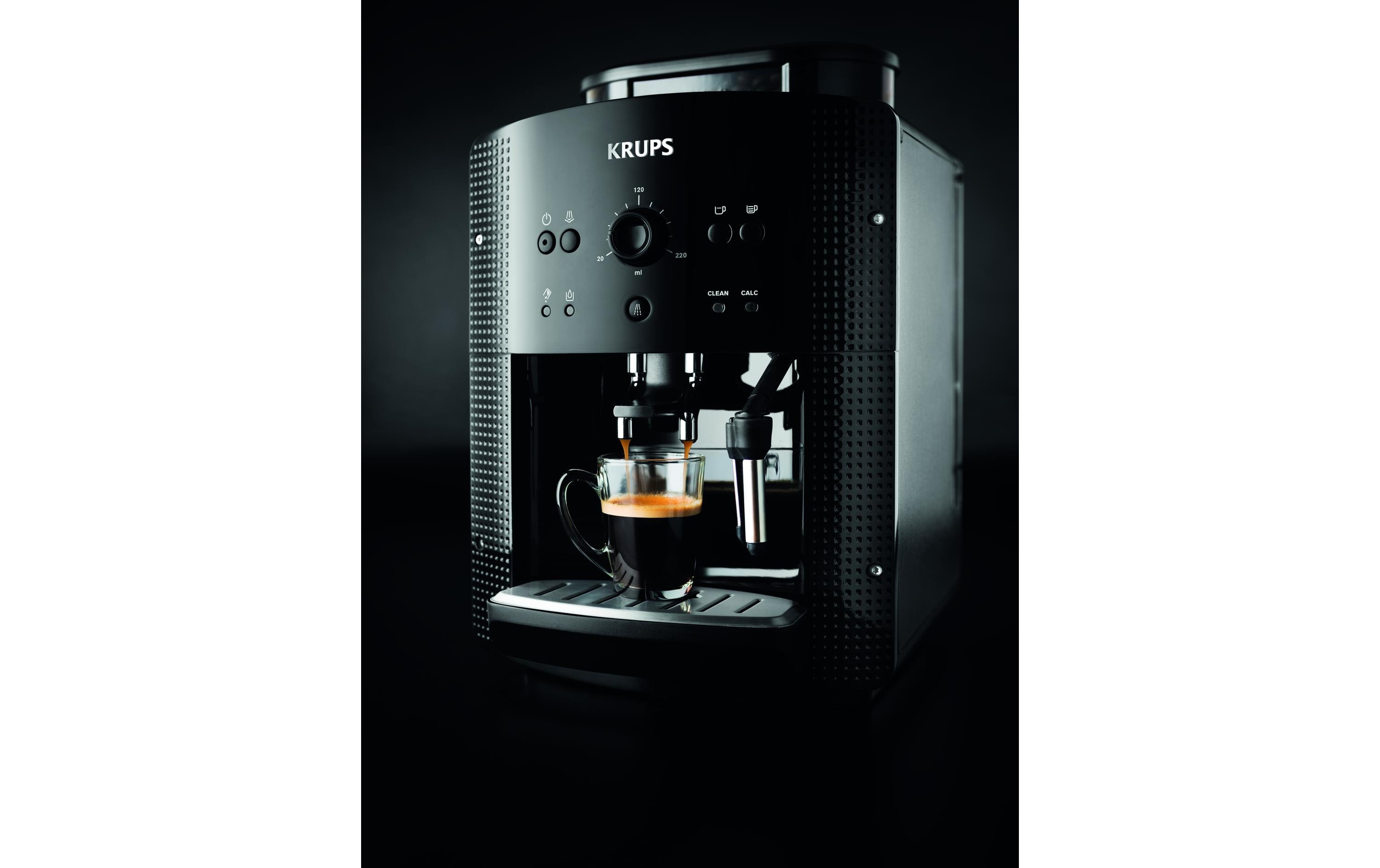 Kaffeevollautomat EA8108 Schwarz<br>Kompakte Kaffeemaschine