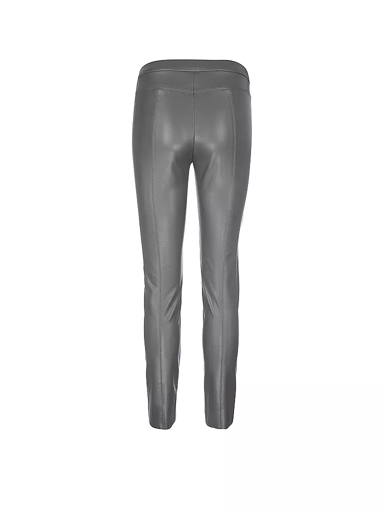 RAFFAELLO ROSSI Hose in Lederoptik Skinny Fit RESA grau