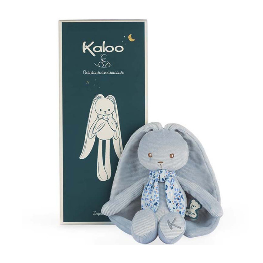 Doudou Pantin Lapin - Bleu